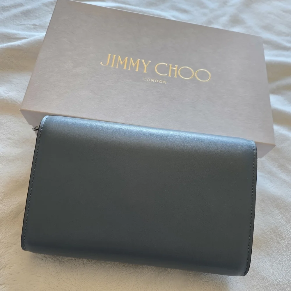 Jimmy Choo Dark Gray Crossbody Bag